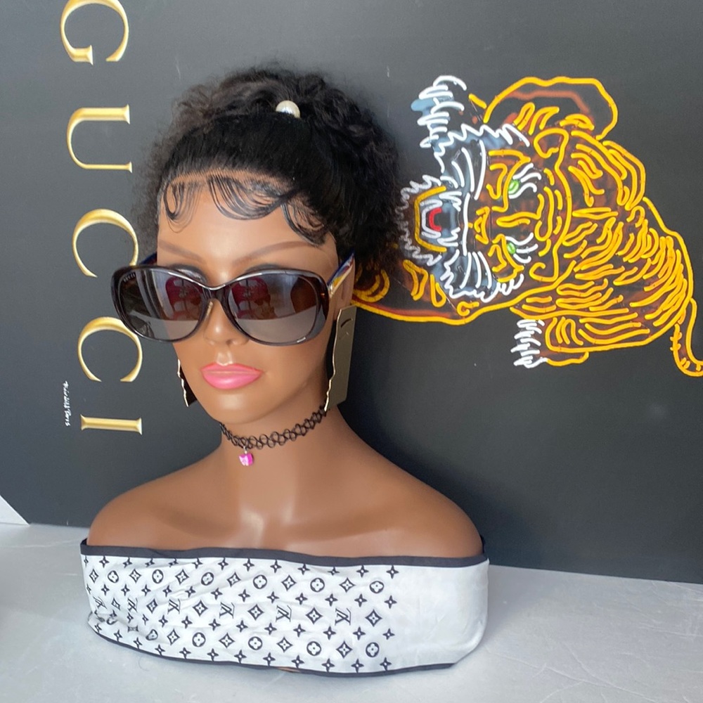 🔥New Gucci GG0849SK Havana Blue Brown Gradient Sunglasses 59-17 W/case - Picture 7 of 17